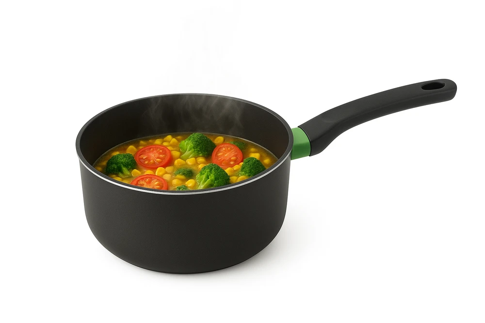 Fackelmann Indukcinis puodas, dujos, tinka kiekvienai virtuvei, 20 CM, atsparus lazdoms, tvirtas