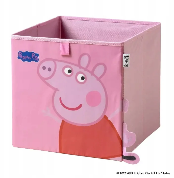 Fackelmann Pojemnik pudełko organizer na zabawki vaikams Peppa Pig 30×30×30 cm
