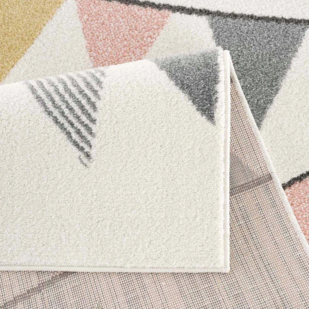 Family fabrics Dywan dziecięcy apvalus fi 160 w proporczyki dla chłopca dla dziewczynki