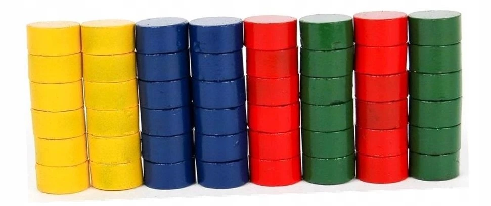 Fandy MAGNETAI 10 MM SPALVINGI 48 VNT