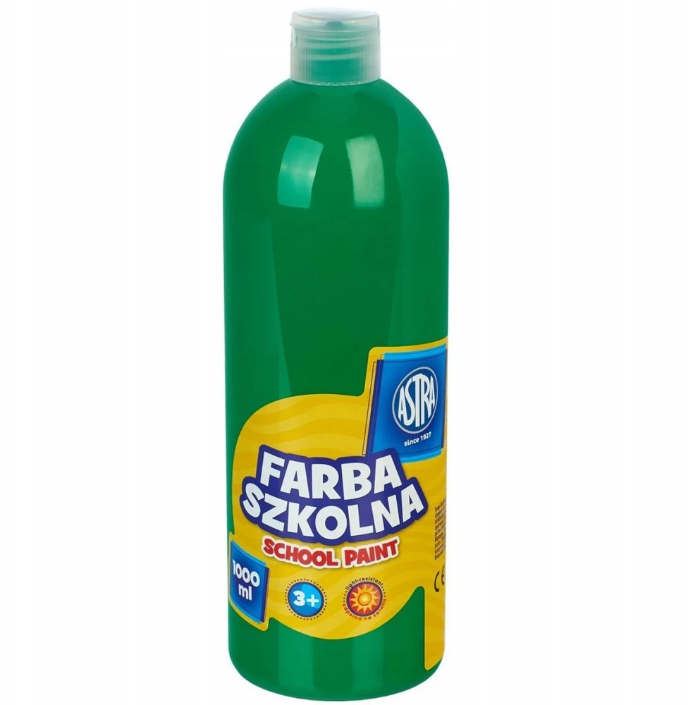 Farba szkolna ASTRA 1000 ml jasna žalia