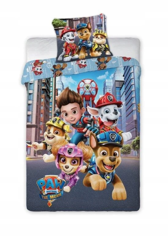 Faro PAW PATROL THE MOVIE vaikiška patalynė 160x200 LETENA