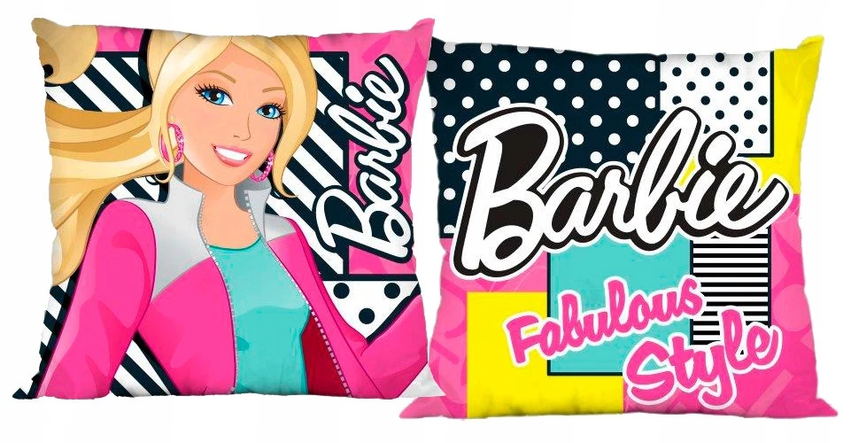 Faro Užvalkalas 40x40 cm Barbie Barbi 40 x 40 100% medvilnė bajkowa vaikams