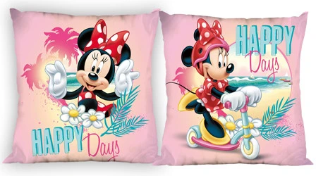 Faro Užvalkalas 40x40 Myszka Mini Minnie Mouse 40 100% medvilnė prezent urodziny