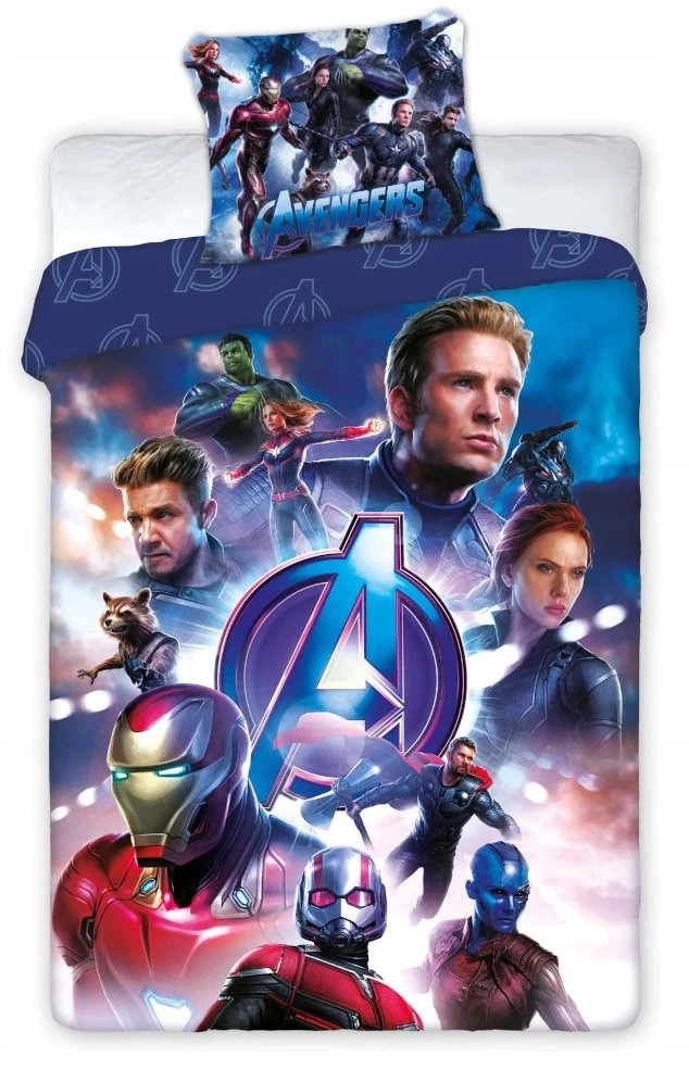 Faro Vaikiškas patalynės komplektas Avengers 160x200, 2 dalių