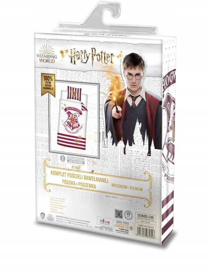 Faro Harry Potter 004 youth bedding 140x200cm + pillow 70x90cm