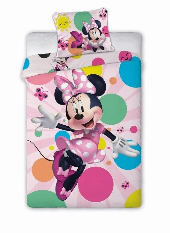 Faro Vaikiškas patalynės komplektas Minnie Mouse 160x200, 2 dalių