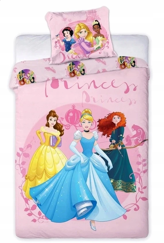 Faro Vaikiškas patalynės komplektas Princess 140x200, 2 dalių