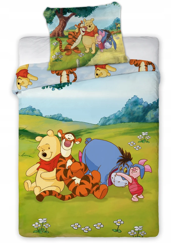 MCU Faro vaikiškas patalynės komplektas Winnie the Pooh, 100x135, 2 dalių