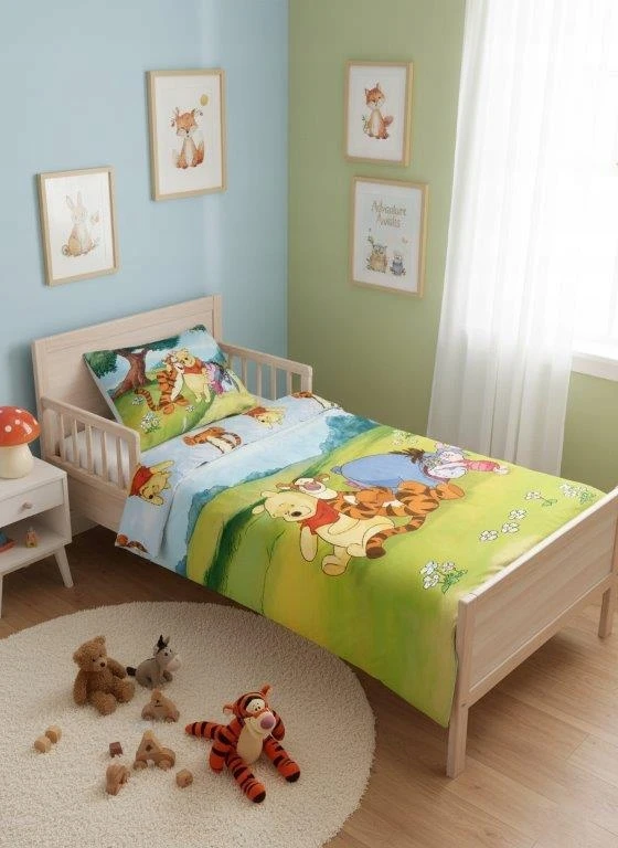 MCU Faro vaikiškas patalynės komplektas Winnie the Pooh, 100x135, 2 dalių