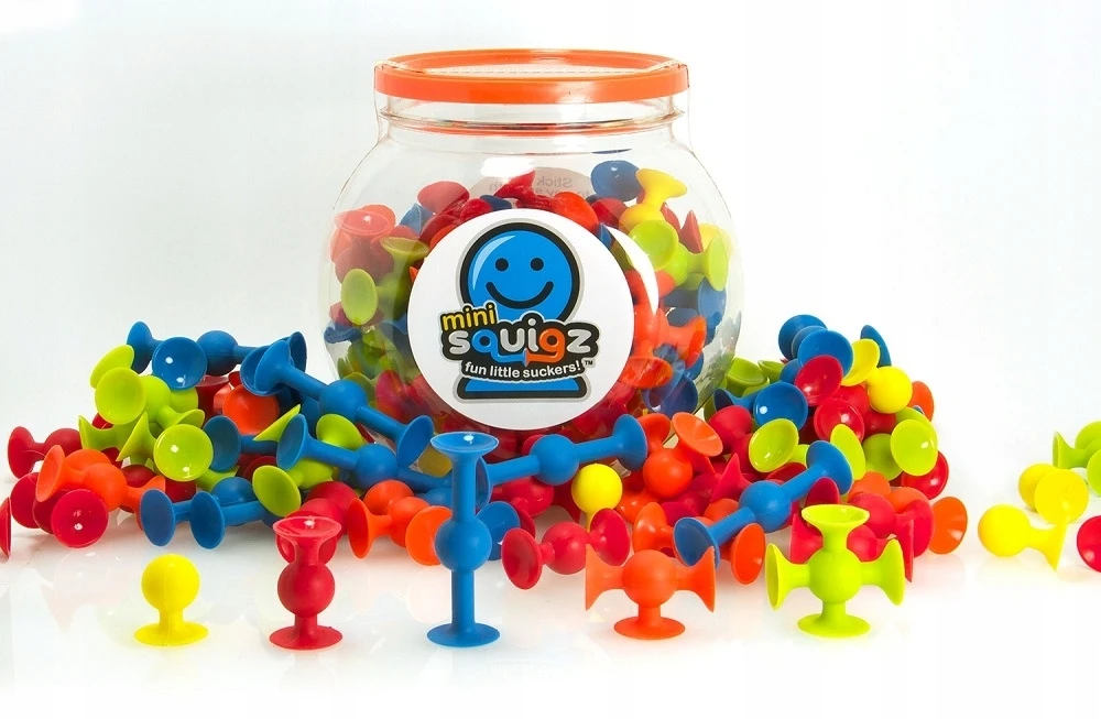 Fat Brain Toys FAT BRAINS mini lipšniukai Squigz, FA107-1