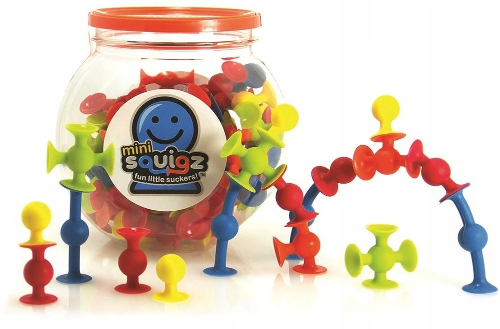 Fat Brain Toys FAT BRAINS mini lipšniukai Squigz, FA107-1