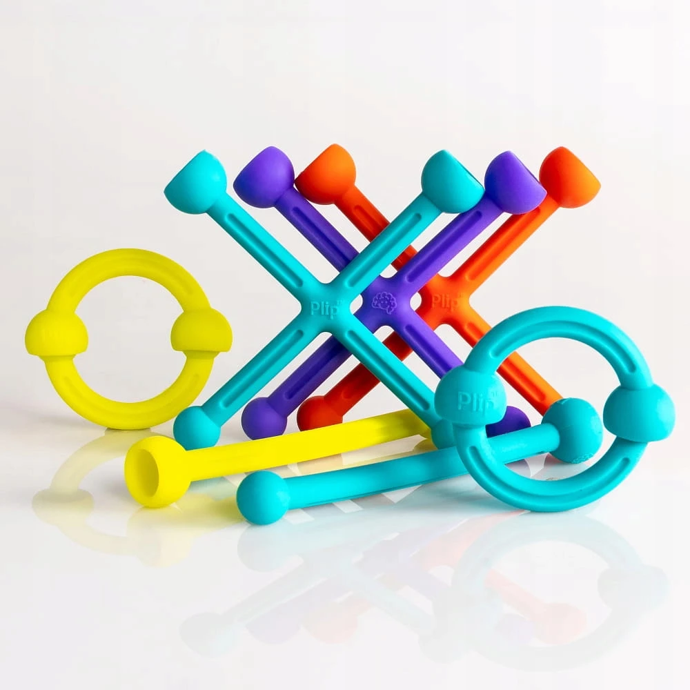 Fat Brain Toys Plip Kit – silikoninis konstruktorius
