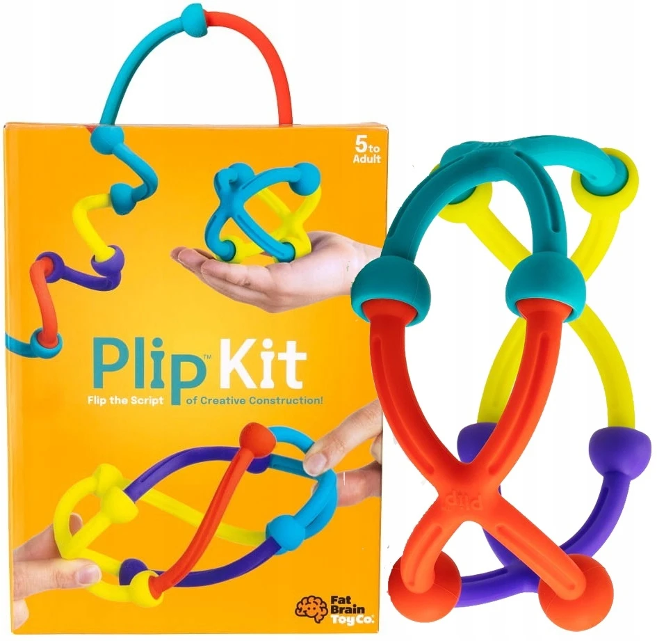 Fat Brain Toys Plip Kit – silikoninis konstruktorius