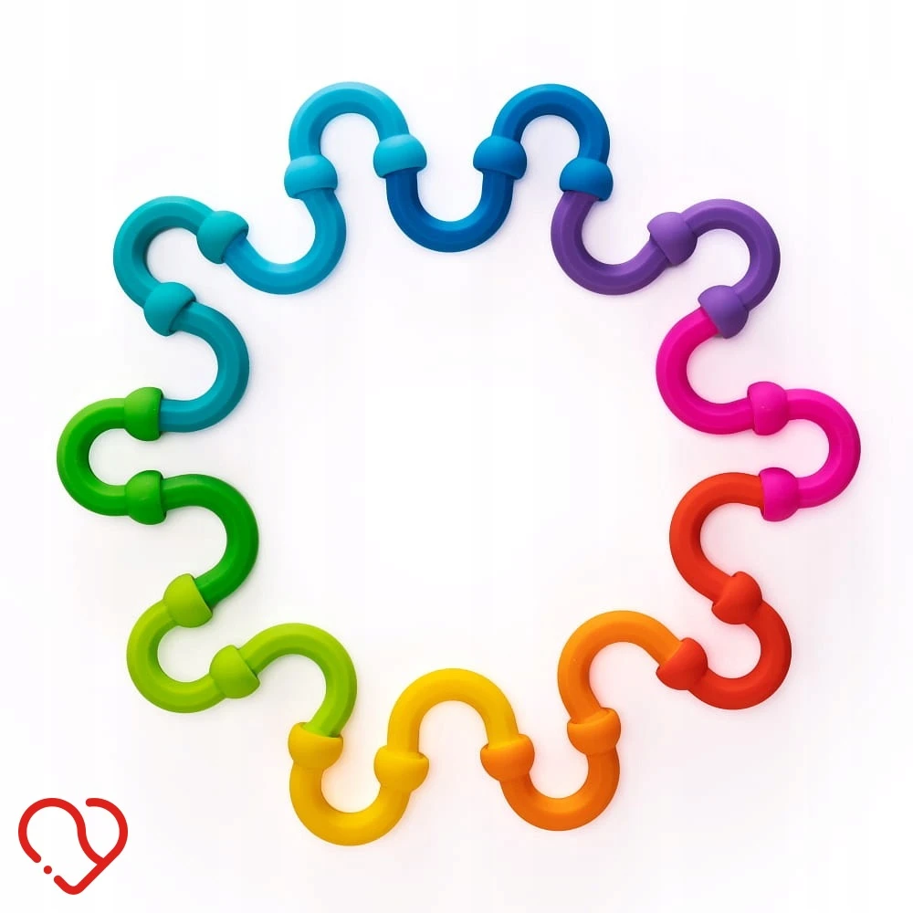 Fat Brain Toys kūrybinis konstruktorius „Plip Links“
