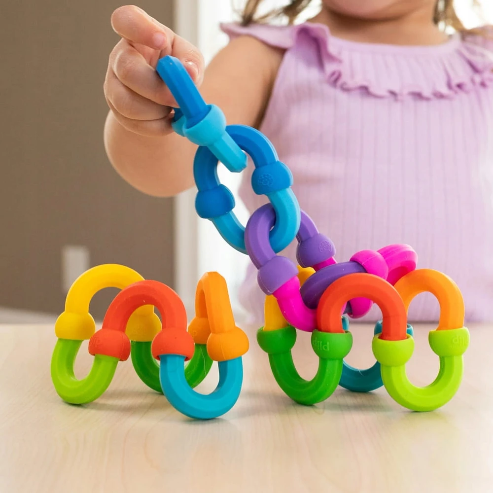 Fat Brain Toys kūrybinis konstruktorius „Plip Links“