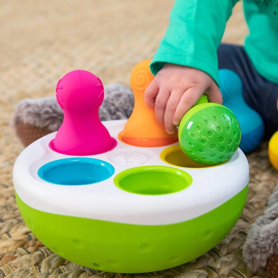 Fat Brain Toys Sensorinis žaislas „SpinnyPins”