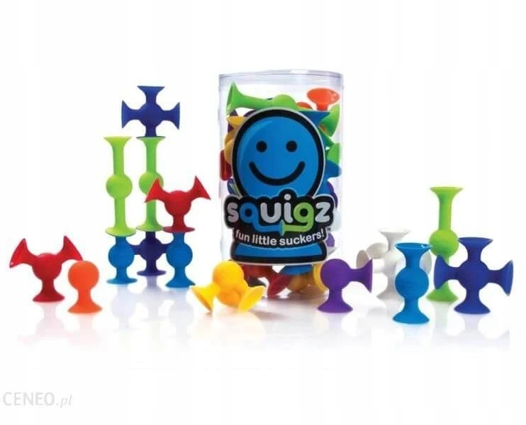 Fat Brain Toys FAT BRAINS lipšniukai Squigz pradedančiojo rinkinys, FA088-1