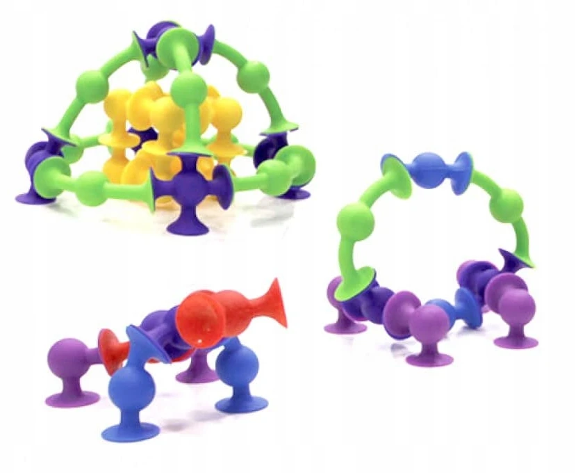 Fat Brain Toys FAT BRAINS lipšniukai Squigz pradedančiojo rinkinys, FA088-1