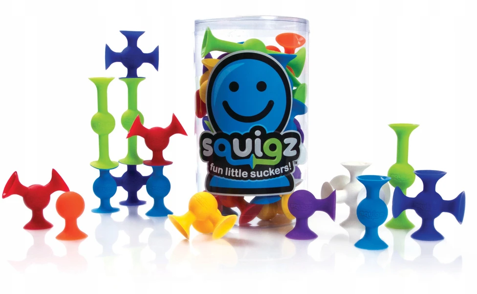 Fat Brain Toys FAT BRAINS lipšniukai Squigz pradedančiojo rinkinys, FA088-1
