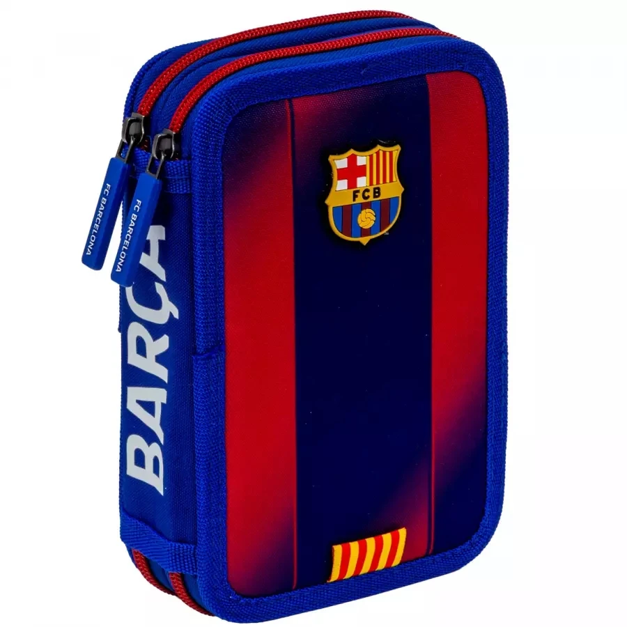 FC BARCELONA BARCA DVIGUBĖS MOKYKLĖS DAŽNIŲ DĖŽĖ SU ĮRANGA