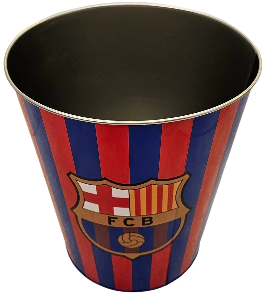 FC Barcelona Metalo šiukšlių dėžė 26 cm Laliga Fan License
