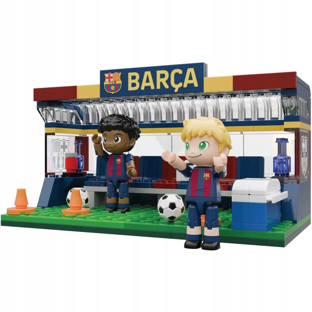 FC Barcelona Neko pakaitalų suoliuko pastatymo rinkinys 186 vnt.