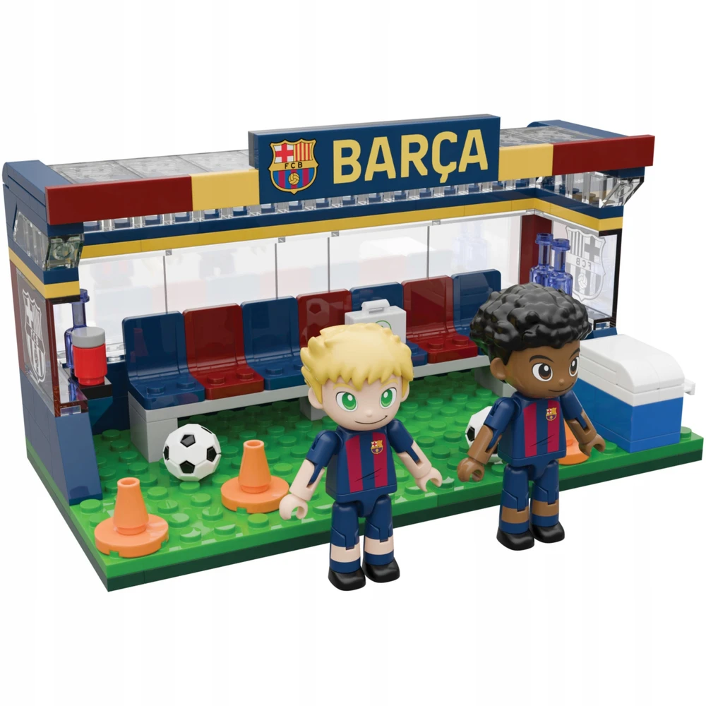 FC Barcelona Neko pakaitalų suoliuko pastatymo rinkinys 186 vnt.