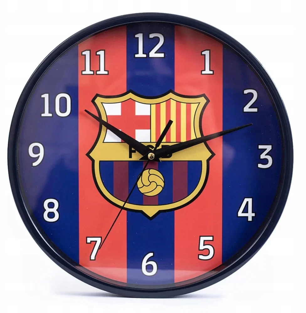 FC Barcelona sieninis laikrodis 25 cm rankinis Laliga Barca Fan