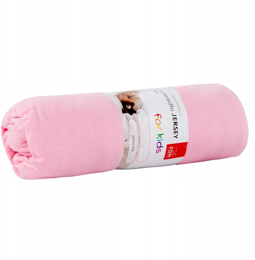 FDM JERSEY paklodė 100% medvilnė su elastine juostele THICK 60x120
