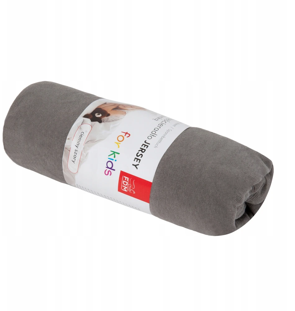 FDM JERSEY paklodė 100% medvilnė su elastine juostele THICK 80x180