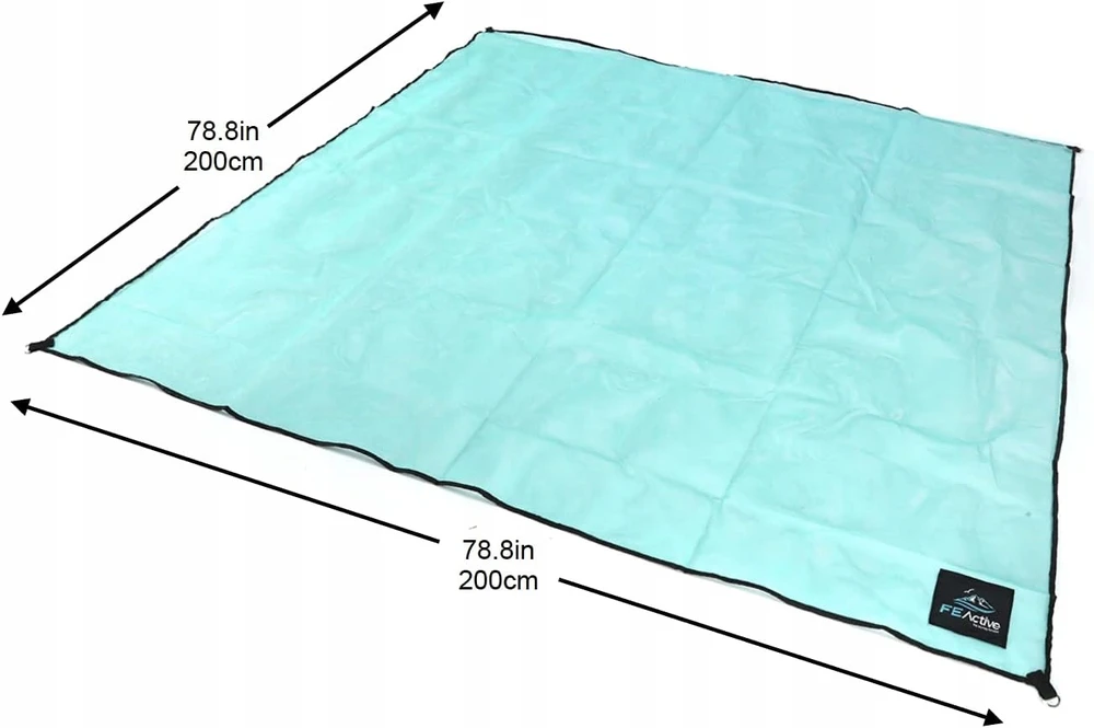 Fe Active Didžiulis paplūdimio pikniko antklodė 200x200 cm + VNL silkės