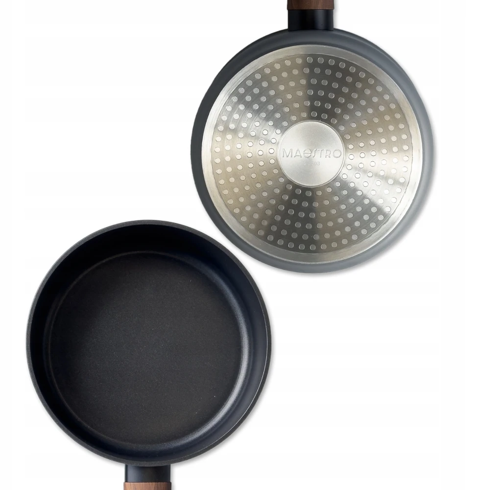 18cm saucepan su dangčiu, 1.9L MR-1211-18S MAESTRO pilkas
