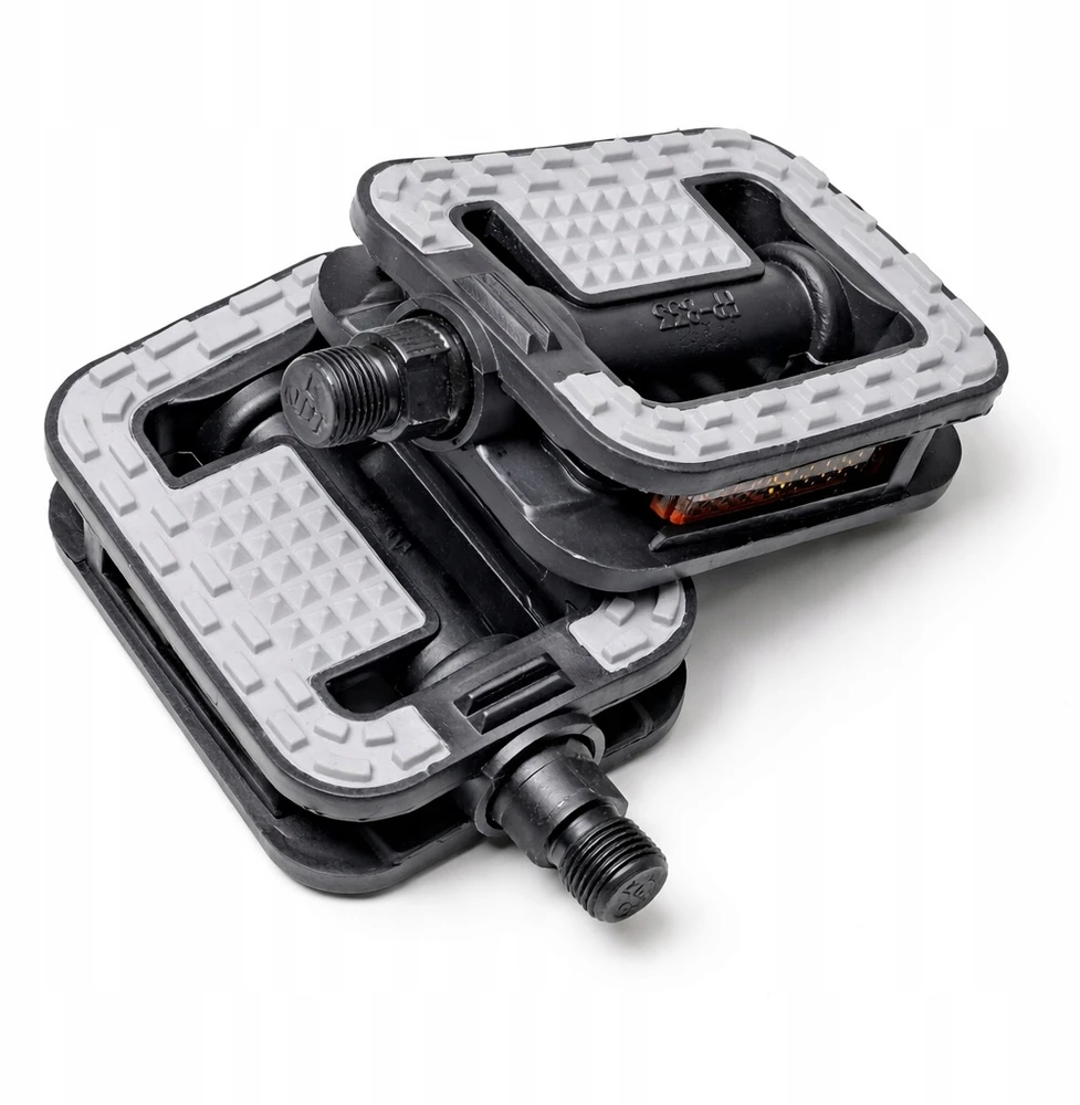 Feimin bicycle pedals Pedały rowerowe platformowe lekkie antypoślizgowe su odblaskiem miejskie