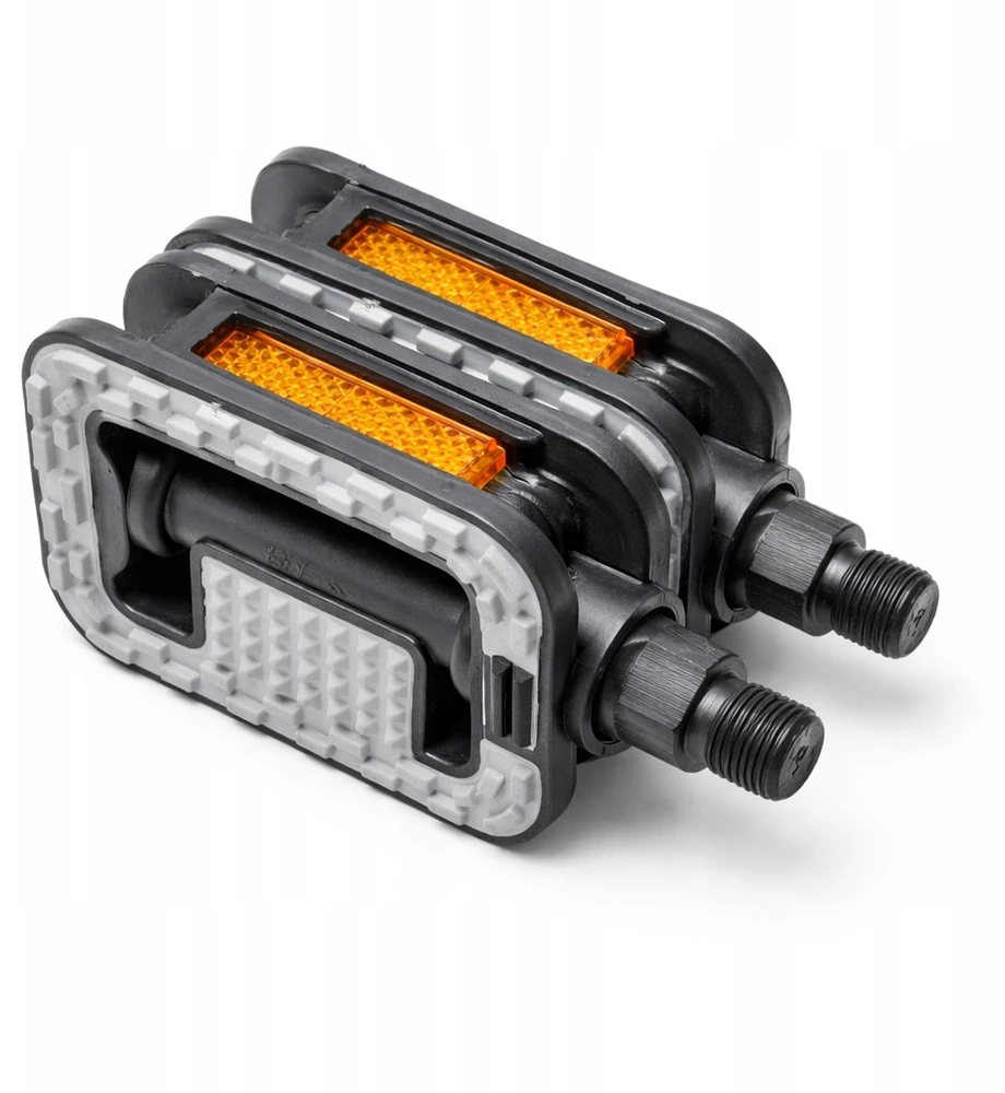Feimin bicycle pedals Pedały rowerowe platformowe lekkie antypoślizgowe su odblaskiem miejskie