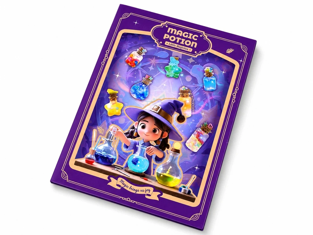 Fest RINKINYS STEBUKLINIAM POTION GAMYBAI POTIONS VAIKAMS CREATIVE XXL