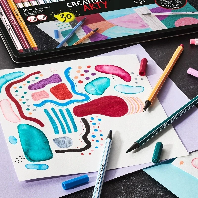 Feutru rinkinys - STABILO - ARTY - Pen 68 - Pen 68 - Point 88 - Daugiaspalvis