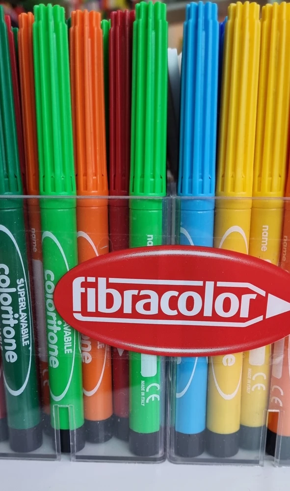 Fibracolor Coloritone storio rašikliai, 120 vnt.