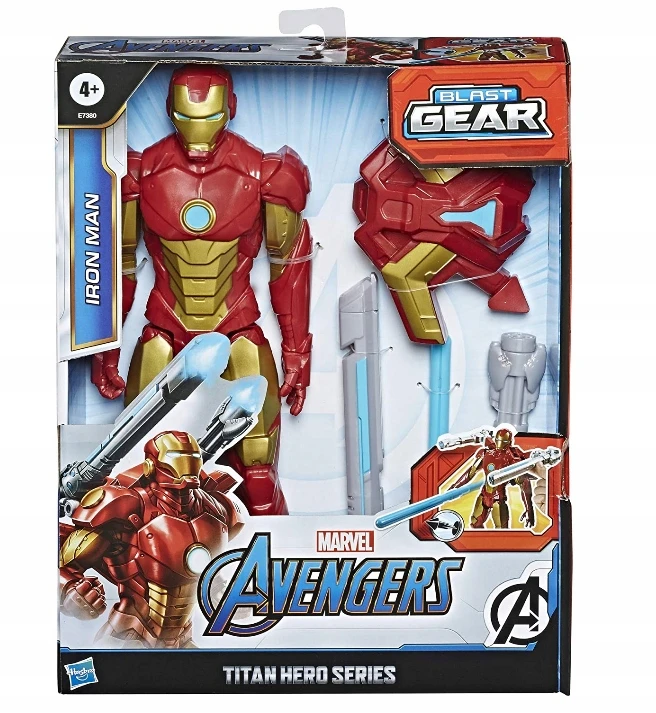 Hasbro AVENGERS Geležinis žmogus su ginklu