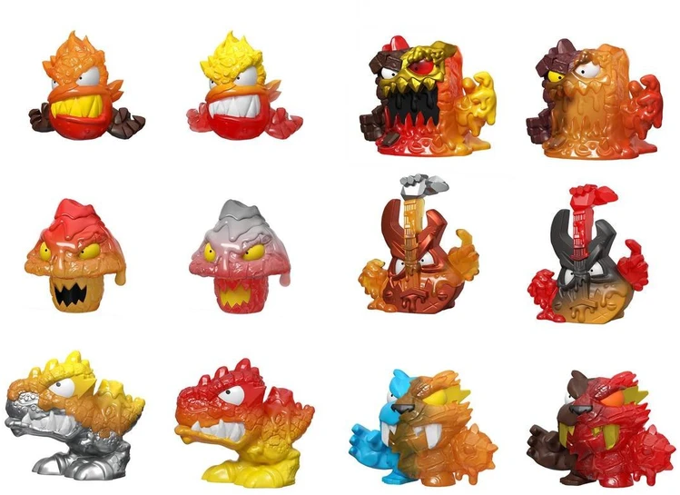 BEAST LAB MR Figūrėlės tūbelėje, 3 vnt., 2,5 cm