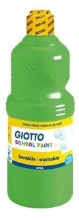 Fila Giotto tempera dažai 500ml, šviesiai žali