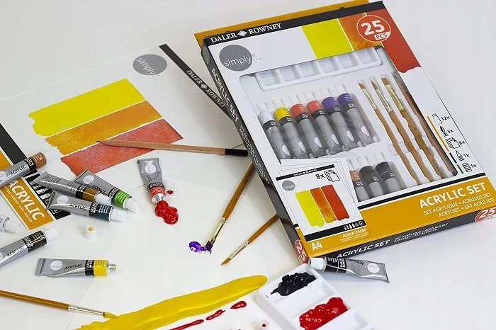 Fila Piešimo priemonių rinkinys Simply Daler Rowney 25 daiktų