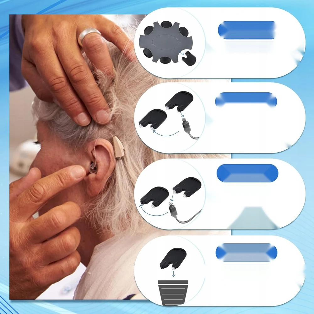 FILTRAI 18 Vnt. ANTI-EARAUX APSAUGINIAI PRIEDAI AUDITORY WAX