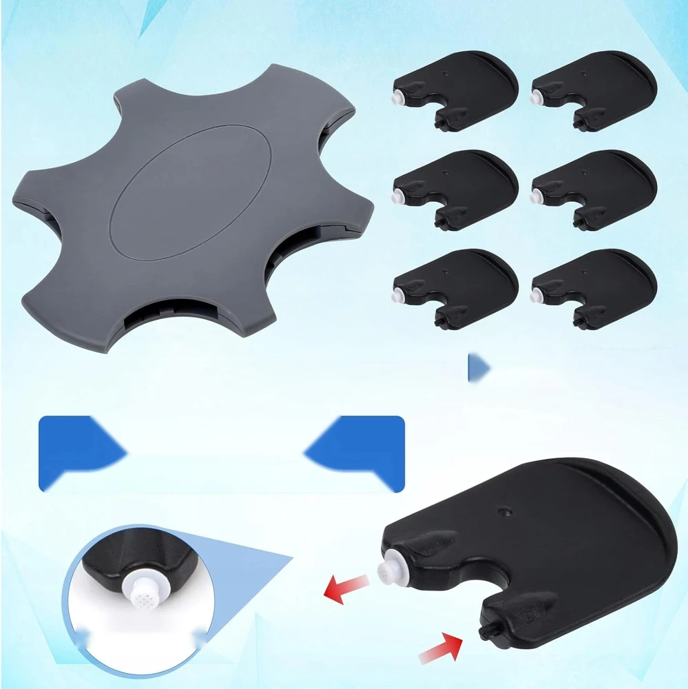 FILTRAI 18 Vnt. ANTI-EARAUX APSAUGINIAI PRIEDAI AUDITORY WAX