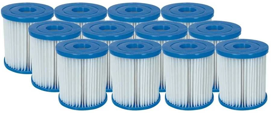 Filtras filtro siurbliui II tipo - 12 vienetų rinkinys Bestway 58094
