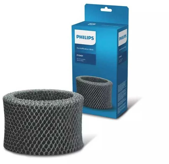 Drėkintuvas Philips NanoCloud Humidification Wick FY3435/30 NanoCloud technologija Lengvas valymas.