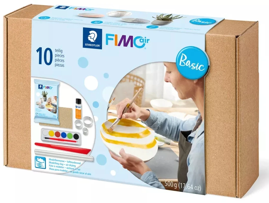 Fimo Air Basic 81 masė modeliavimui, 500g rinkinys