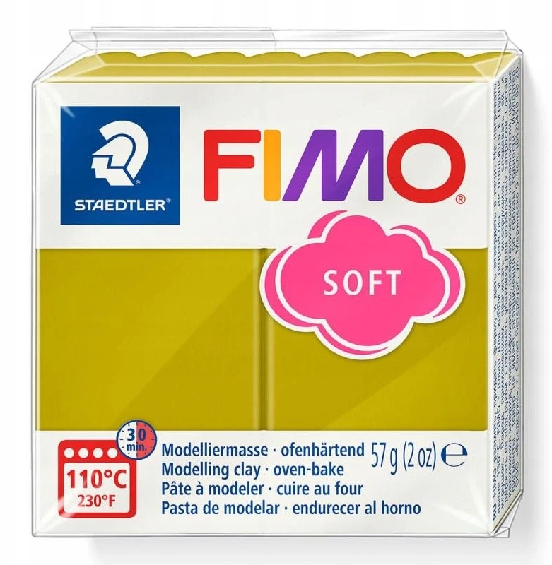 Fimo Effect masė, žalsva, 57g