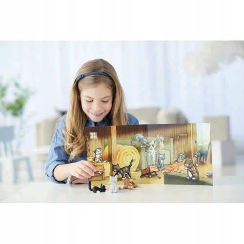 "Fimo Kids Form&Play" rinkinys "Katės 4x42g" - Staedtler