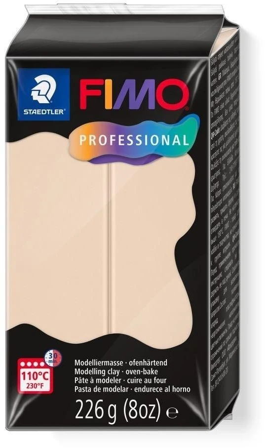 Fimo lėlių meno termoreaktyvioji masė 226g smėlio spalvos - Staedtler